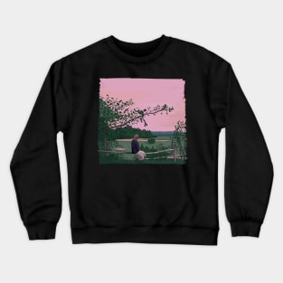 Andrei Tarkovsky's The Mirror Scene Illustration Crewneck Sweatshirt